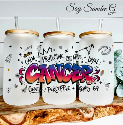 Graffiti Cancer - UVDTF Wrap for cups/hard surfaces sticker