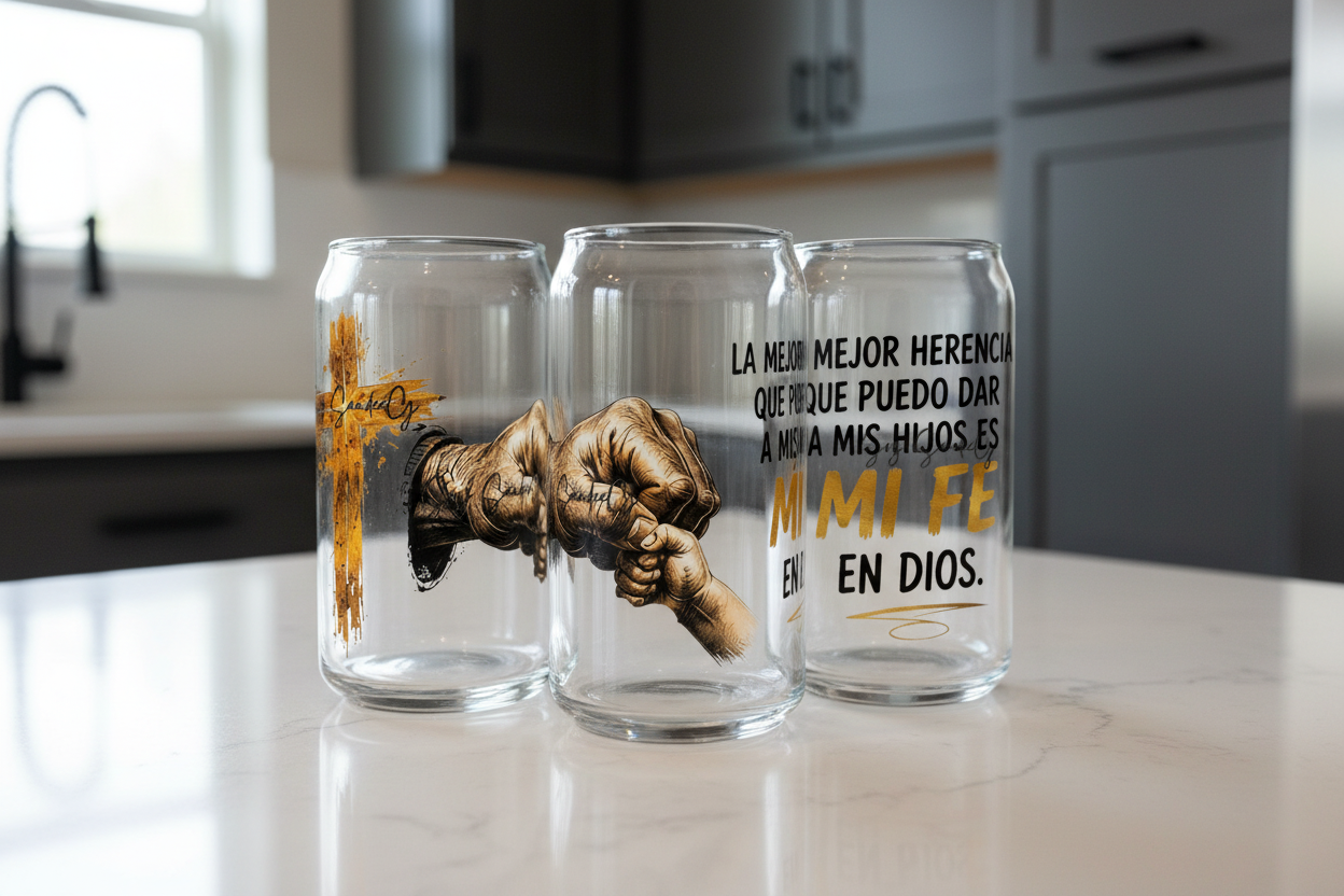 Sobreviviendo a la paternidad una cerveza a la vez Calcomanía UVDTF