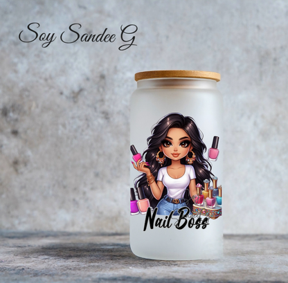 Nail Boss Cutie - UVDTF Decal for cups/hard surfaces sticker
