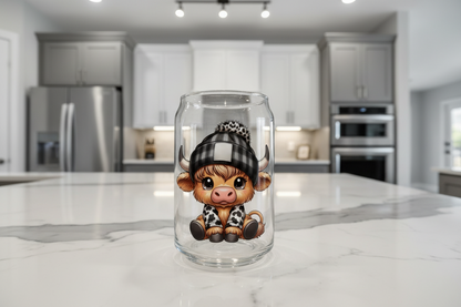 Beenie Cow - UVDTF Decal for cups/hard surfaces sticker