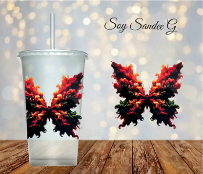 Calcomanía UVDTF Smoke Butterfly n.° 3