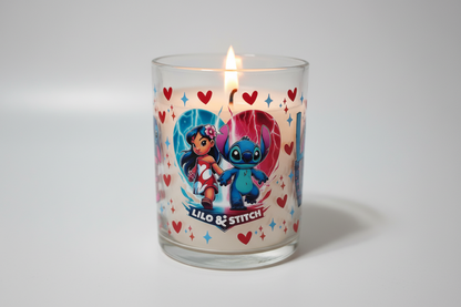 Lilo & Stich Love - UVDTF Wrap for cups/hard surfaces sticker