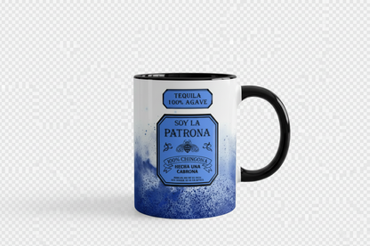Blue Tequila UVDTF Wrap for cups/hard surfaces sticker