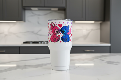 Envolturas UVDTF de Stitch Kisses