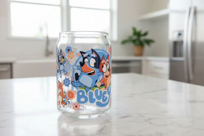 Bluey Starbucks - UVDTF Wrap for cups/hard surfaces sticker