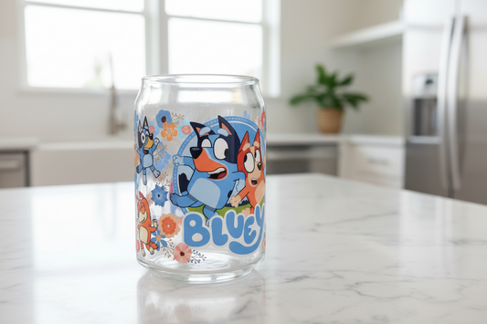 Bluey Starbucks - UVDTF Wrap for cups/hard surfaces sticker