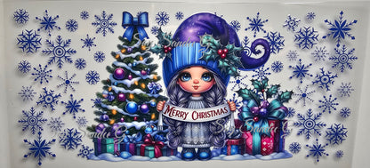 Blue Elf - UVDTF Wrap for cups/hard surfaces sticker