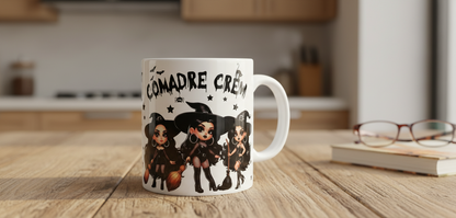 Comadre Crew Witches - UVDTF Wrap for cups/hard surfaces sticker
