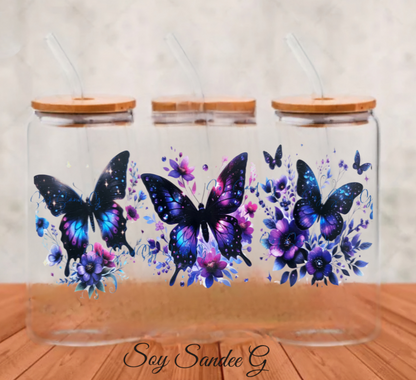 Bold Butterflies - UVDTF Wrap for cups/hard surfaces sticker