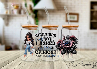 ¿Recuerdas cuando te pedí tu opinión? - UVDTF Wrap