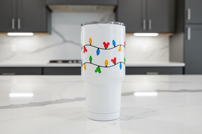 Christmas Magical Lights - UVDTF Wrap for cups/hard surfaces sticker