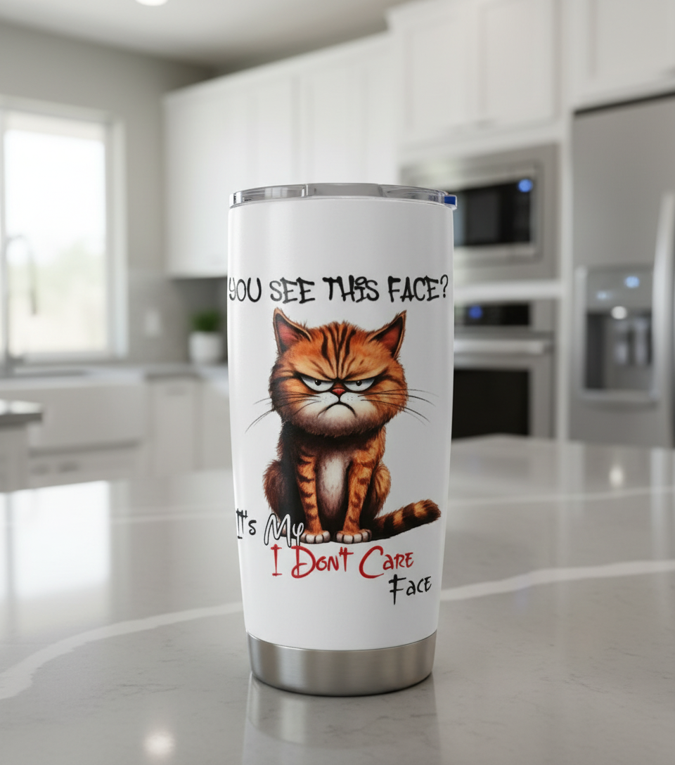 ¿Ves esta cara? Calcomanía UVDTF