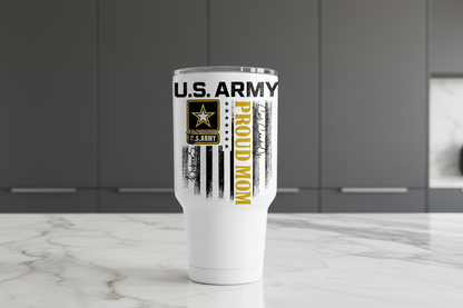 U.S. Army Proud Mom - UVDTF Decal for cups/hard surfaces sticker