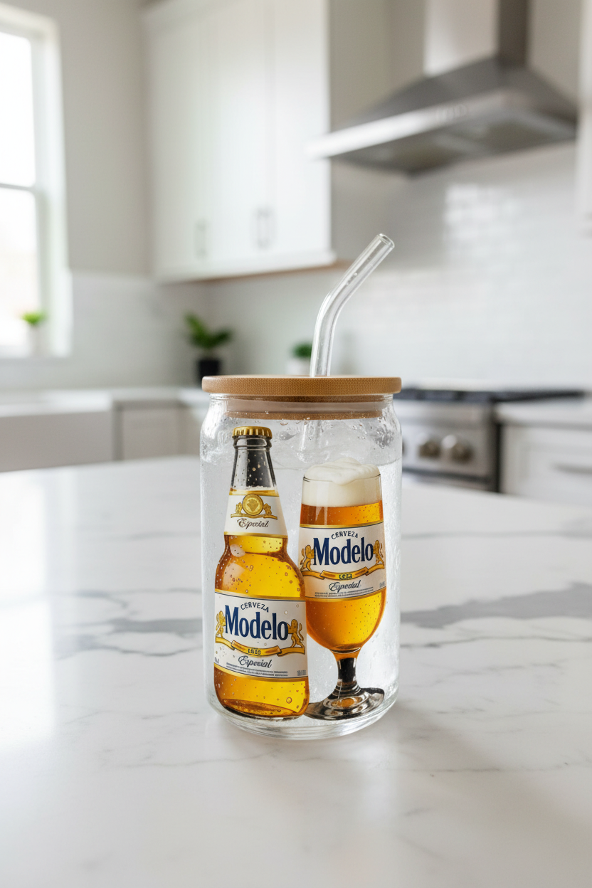 Modelo - UVDTF Wrap for cups/hard surfaces sticker