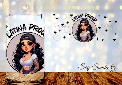Latina Proud - UVDTF Wrap for cups/hard surfaces sticker