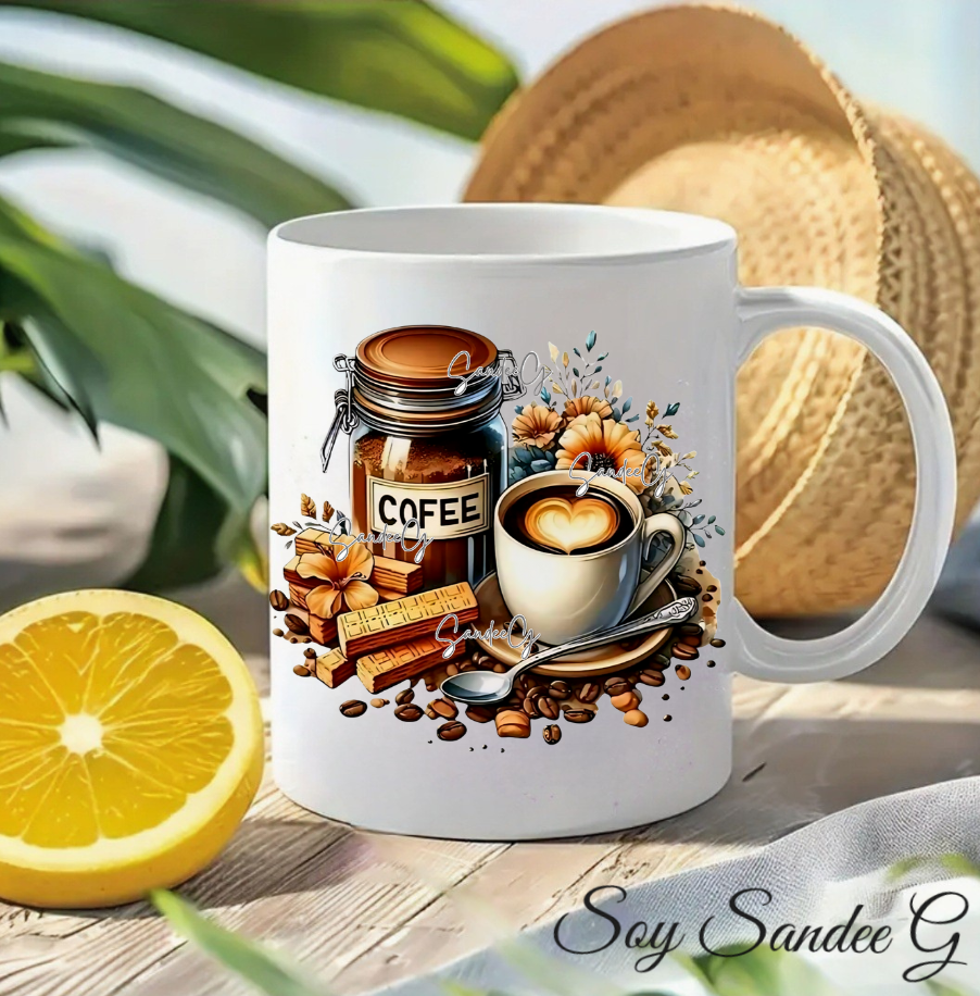 Coffee - UVDTF Decal for cups/hard surfaces sticker