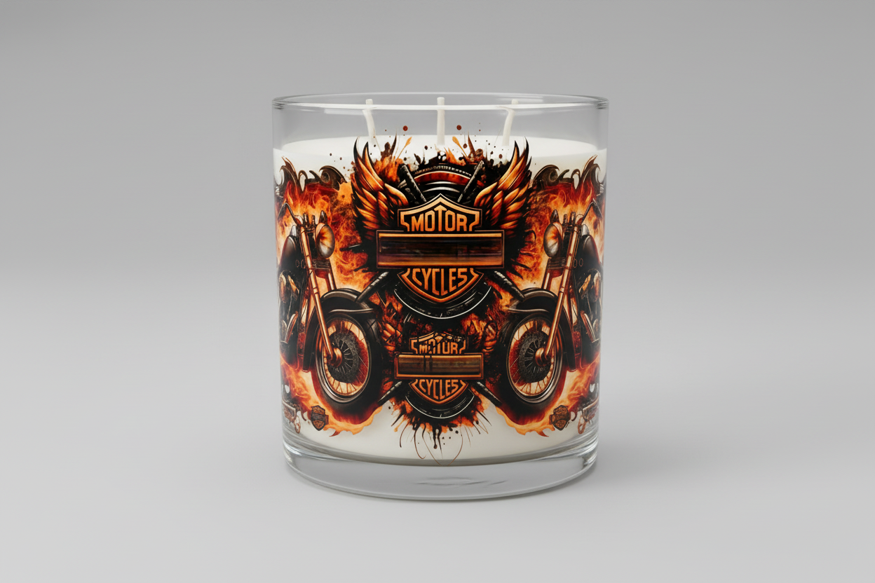 Orange Motorcycles - UVDTF Decal for cups/hard surfaces sticker