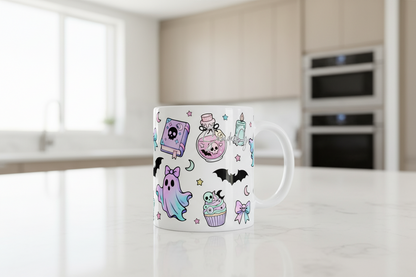 Cute Pastel Halloween Essentials - UVDTF Wrap for cups/hard surfaces sticker