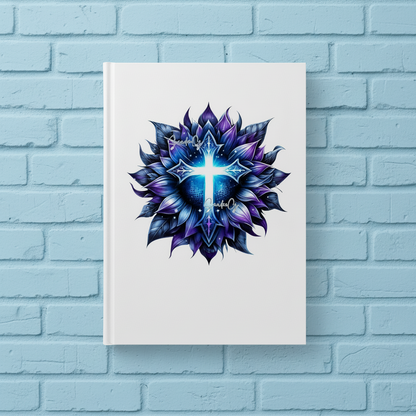 Blue Cross Sunflower - UVDTF Decal for cups/hard surfaces sticker