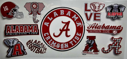 Football - UVDTF Wraps for cups/hard surfaces sticker