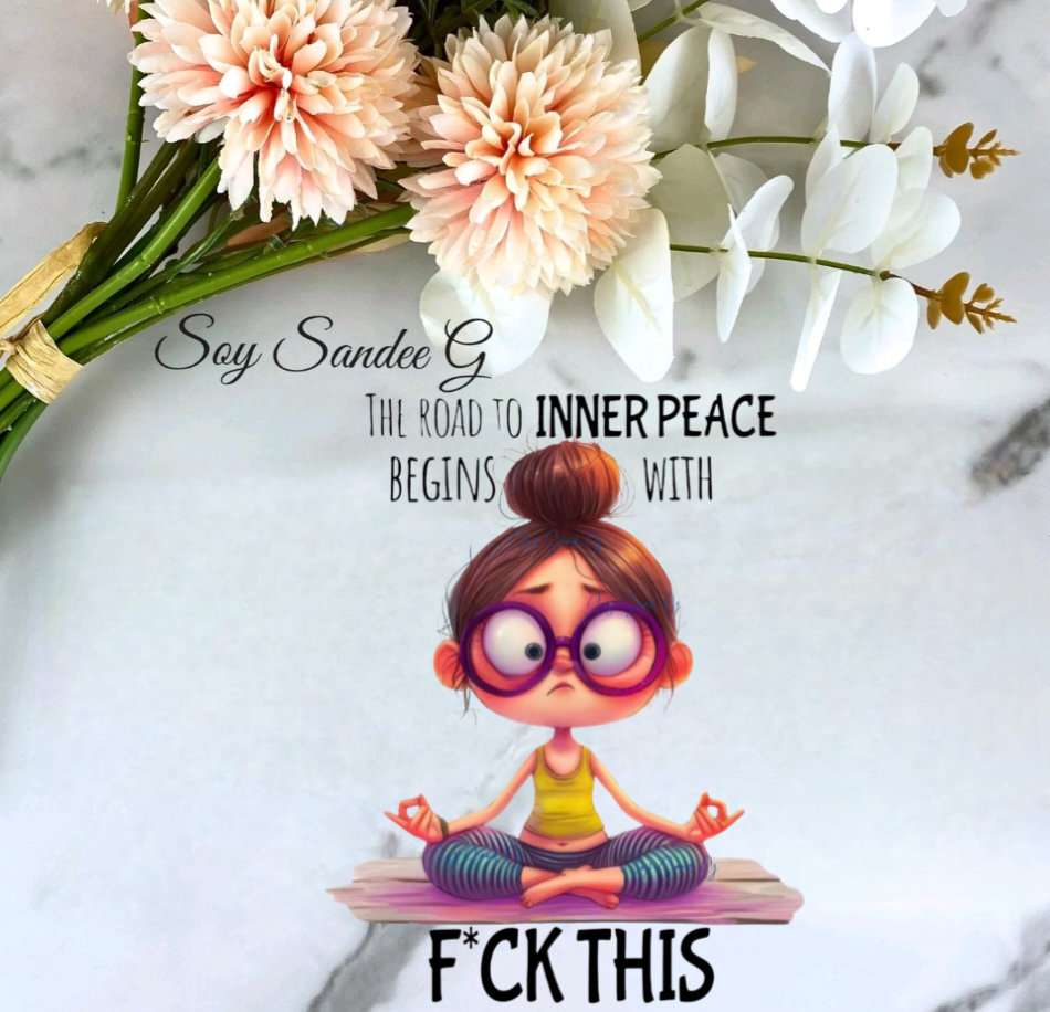 The Road to Inner Peace - UVDTF Decal for cups/hard surfaces sticker