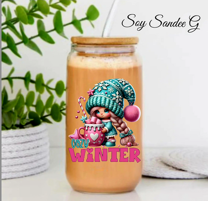 Cozy Winter - UVDTF Decal for cups/hard surfaces sticker