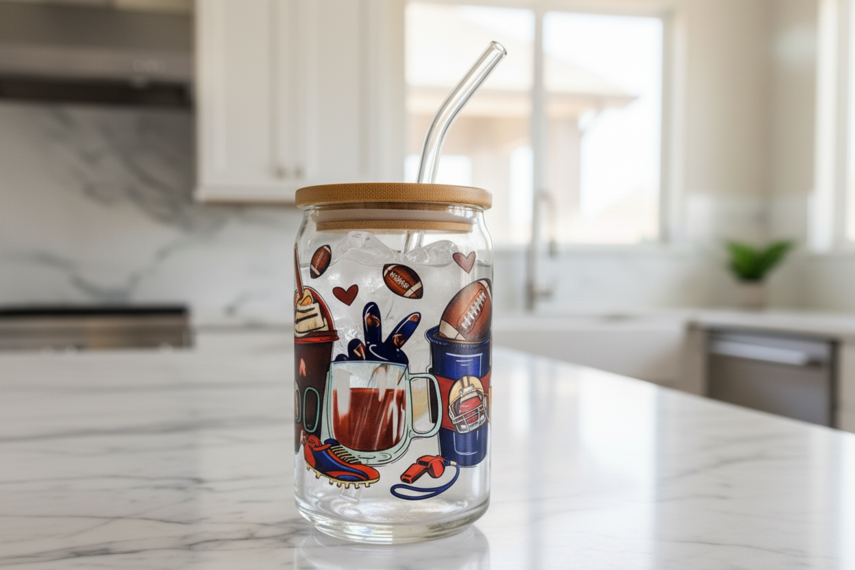 Touchdown Cups - UVDTF Wrap for cups/hard surfaces sticker