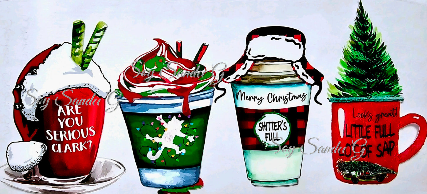 Envoltura UVDTF de copas Clark