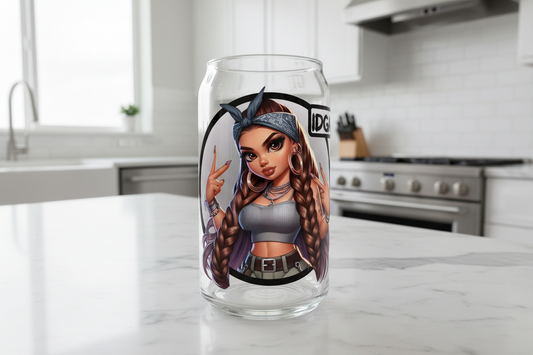 IDGAF - UVDTF Decal for cups/hard surfaces sticker