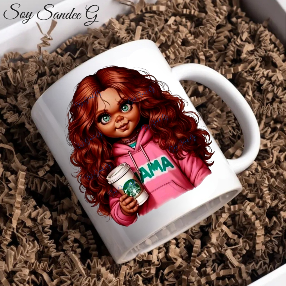 Chucky Mama- UVDTF Decal for cups/hard surfaces sticker