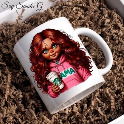 Chucky Mama- UVDTF Decal for cups/hard surfaces sticker
