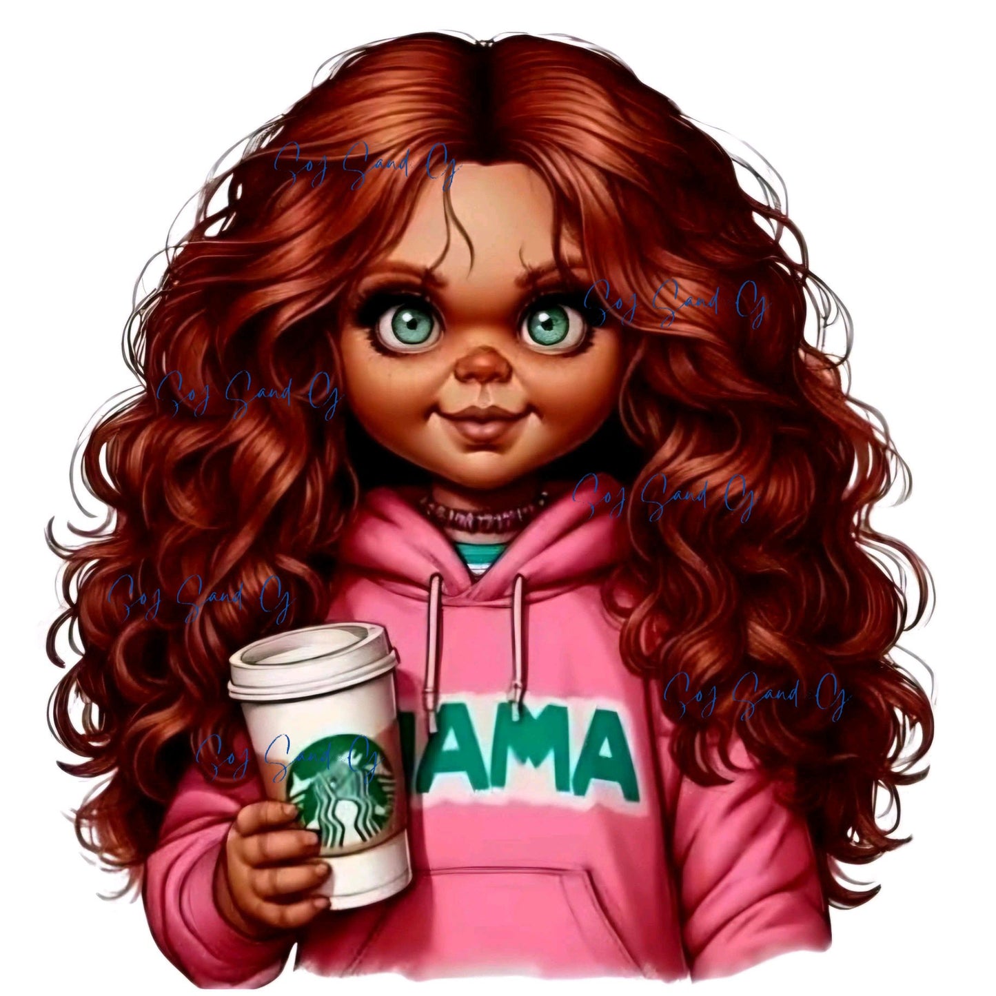 Chucky Mama- UVDTF Decal for cups/hard surfaces sticker