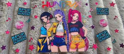 Huntrix - UVDTF Wrap for cups/hard surfaces sticker