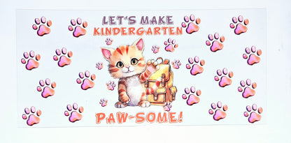 Paw-Some! - UVDTF Wrap for cups/hard surfaces sticker