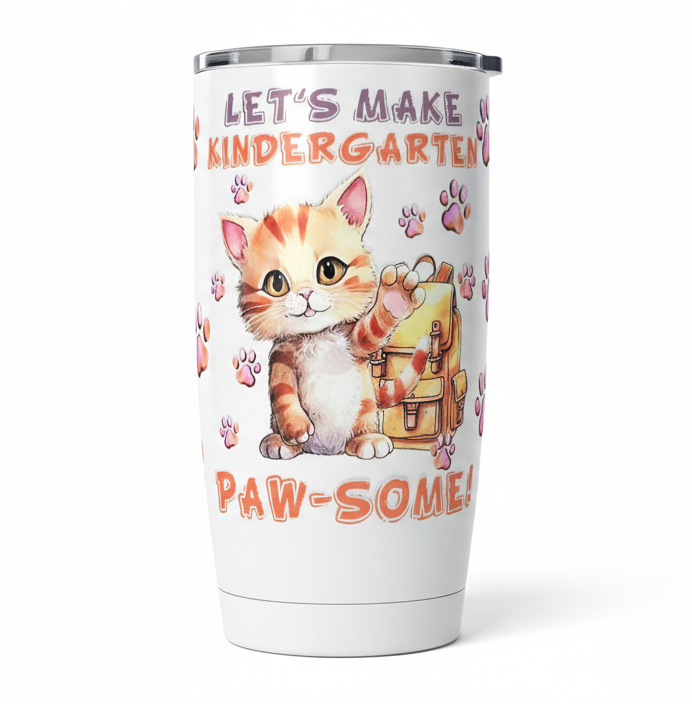 Paw-Some! - UVDTF Wrap for cups/hard surfaces sticker