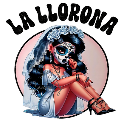 La Llorona - UVDTF Decal for cups/hard surfaces sticker