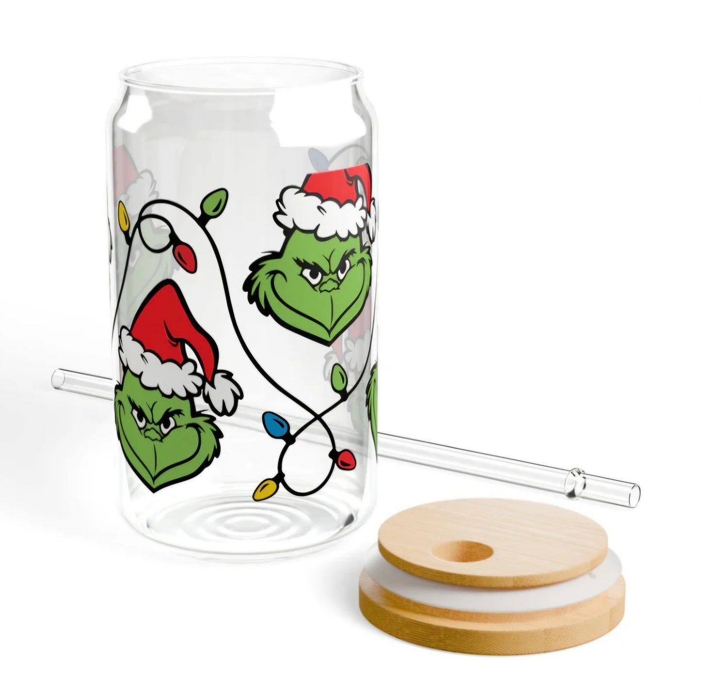 Envoltura UVDTF con luces de Grinch