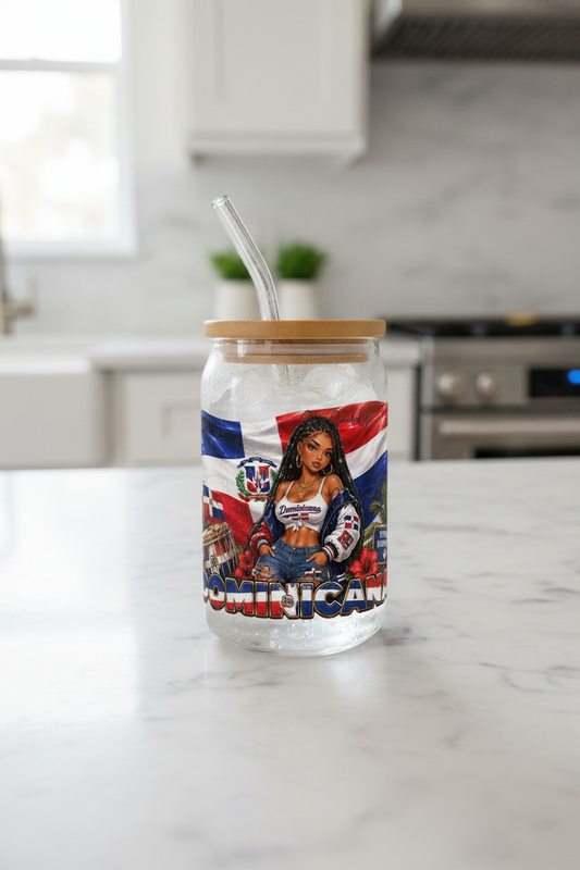 Dominicana - UVDTF Wrap for cups/hard surfaces sticker