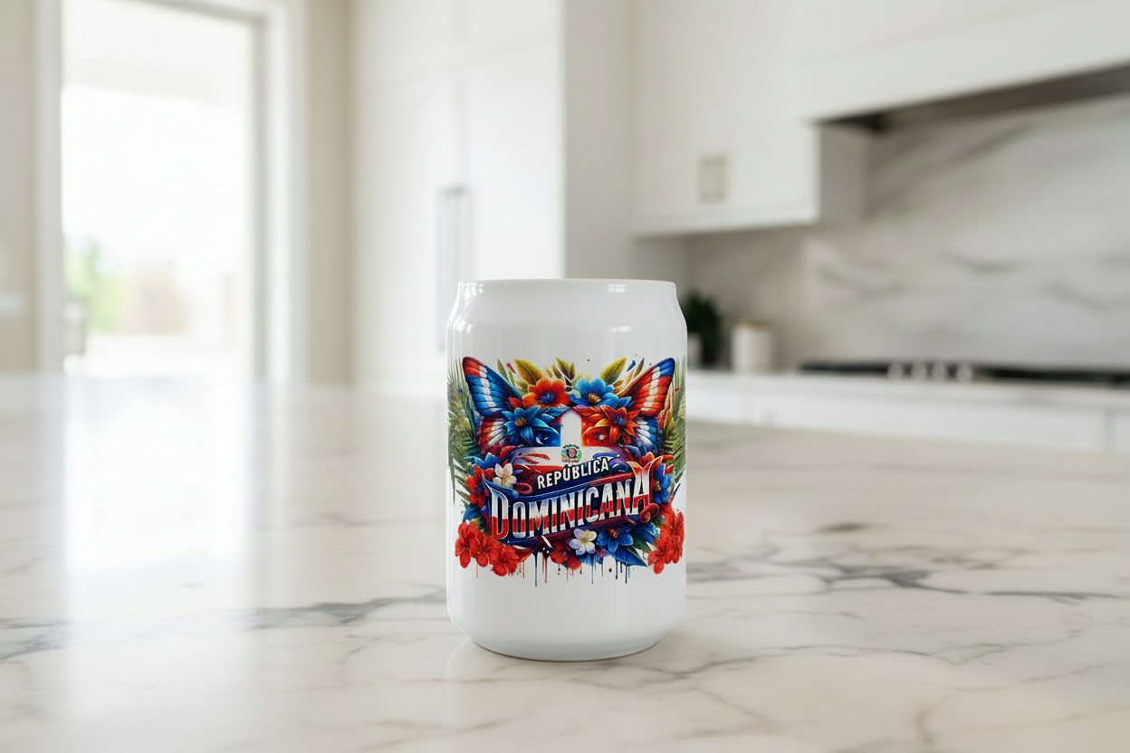 República Dominicana #2 - UVDTF Wrap for cups/hard surfaces sticker