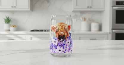 Highland Cow #6 - UVDTF Wrap for cups/hard surfaces sticker