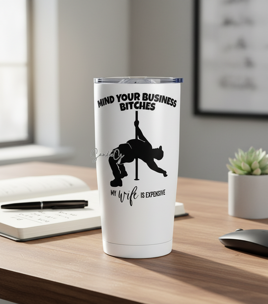 Mind Your Business - UVDTF Decal for cups/hard surfaces sticker