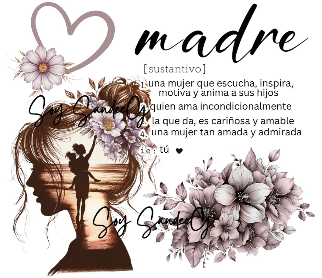 Madre - UVDTF Decal for cups/hard surfaces sticker