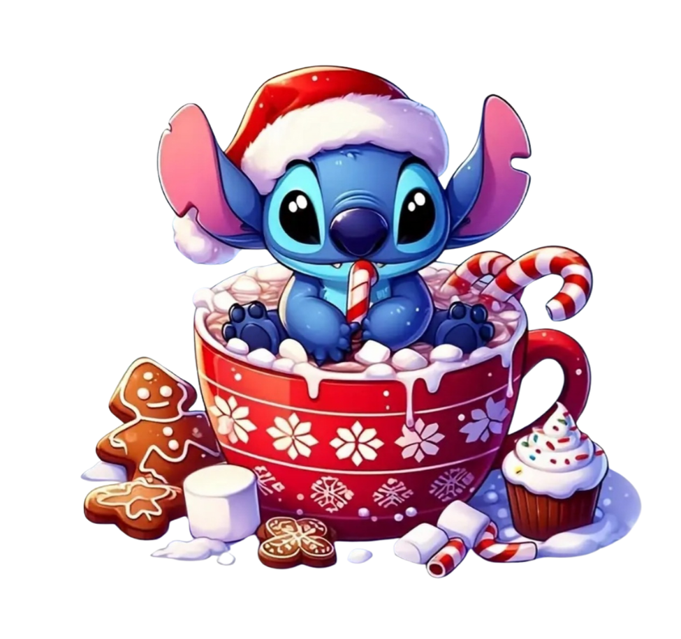 Stitch in Mug UVDTF Decal