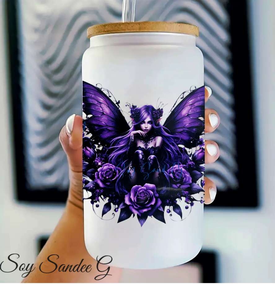 Purple Fairy - UVDTF Wrap for cups/hard surfaces sticker