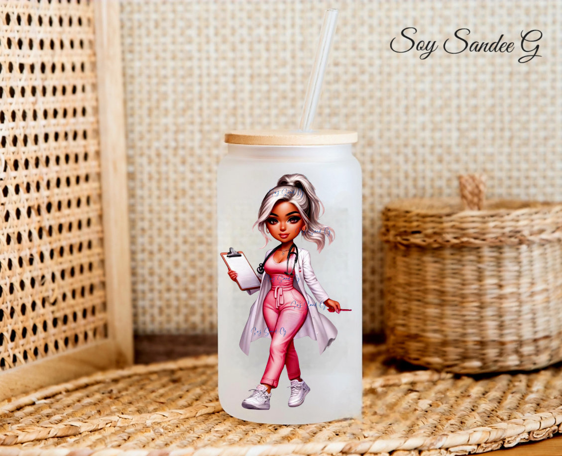 Pretty Nurse #2 - UVDTF Decal for cups/hard surfaces sticker