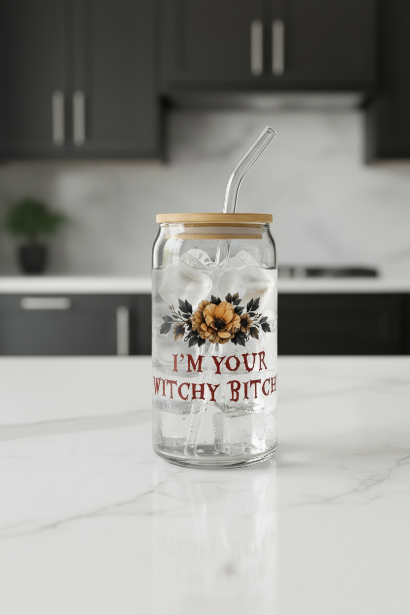 I'm Your Witchy Bitchy - UVDTF wrap for cups/hard surfaces sticker