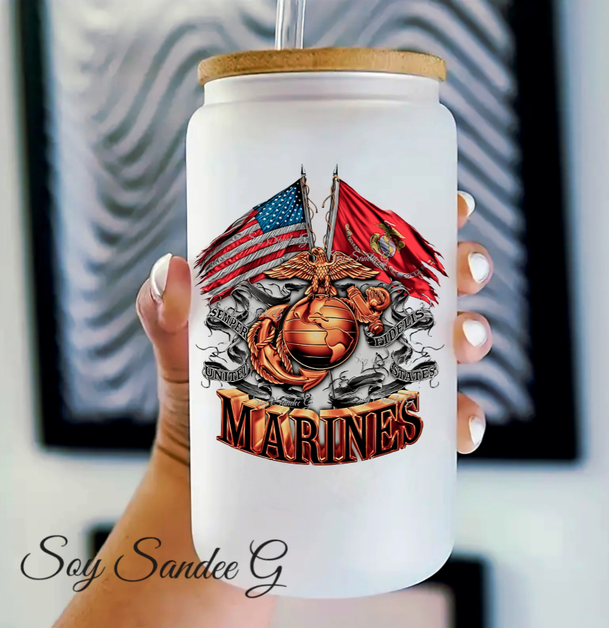 Marines - UVDTF Decal for cups/hard surfaces sticker