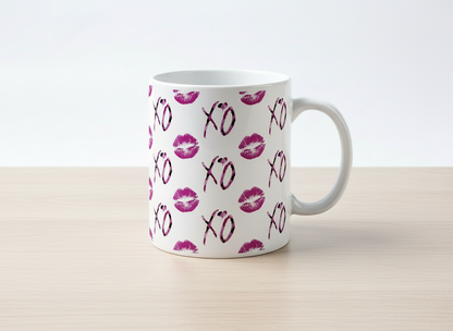 Envoltura UVDTF de XO &amp; Lips en color rosa