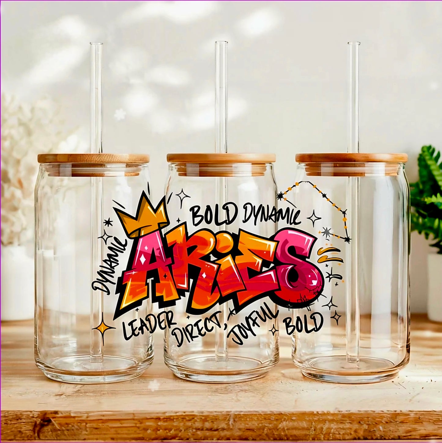 Graffiti Aires - UVDTF Wrap for cups/hard surfaces sticker