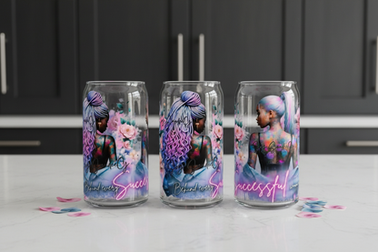 Successful Herself - UVDTF Wrap for cups/hard surfaces sticker